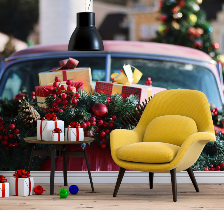 Fototapete weihnachten als festliche geschenkidee - TenStickers