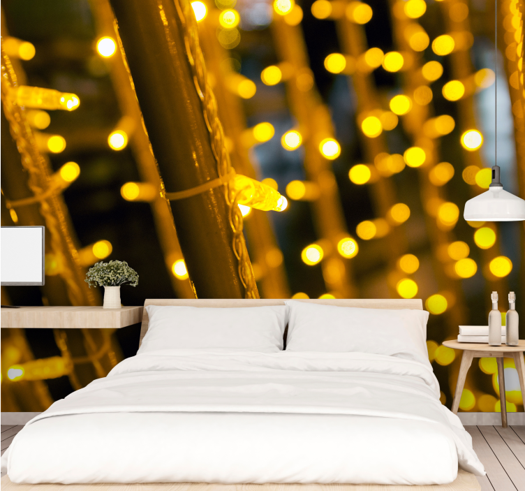 Fototapete weitere muster leuchtende lichtmuster - TenStickers