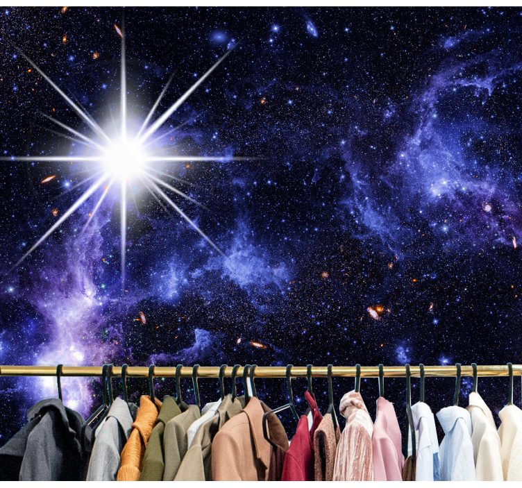 Fototapete weltraum kosmische sternenfeld-erkundung - TenStickers