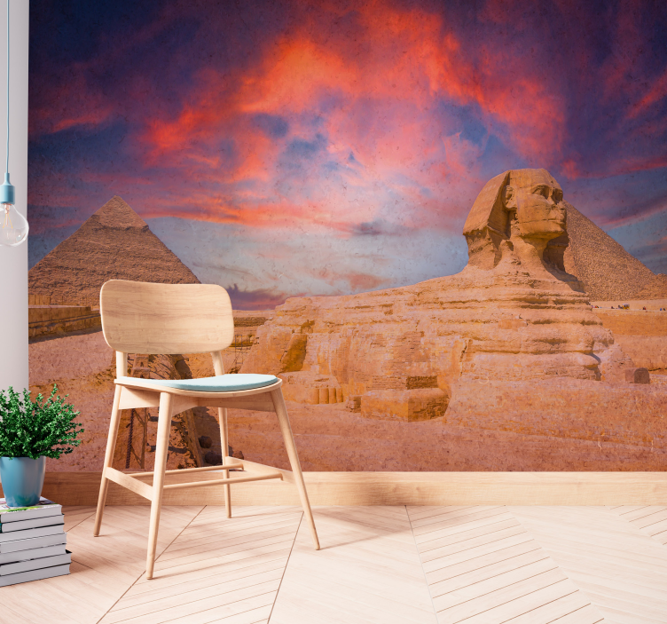 Fototapete Wüste Die große Sphinx von Gizeh - TenStickers