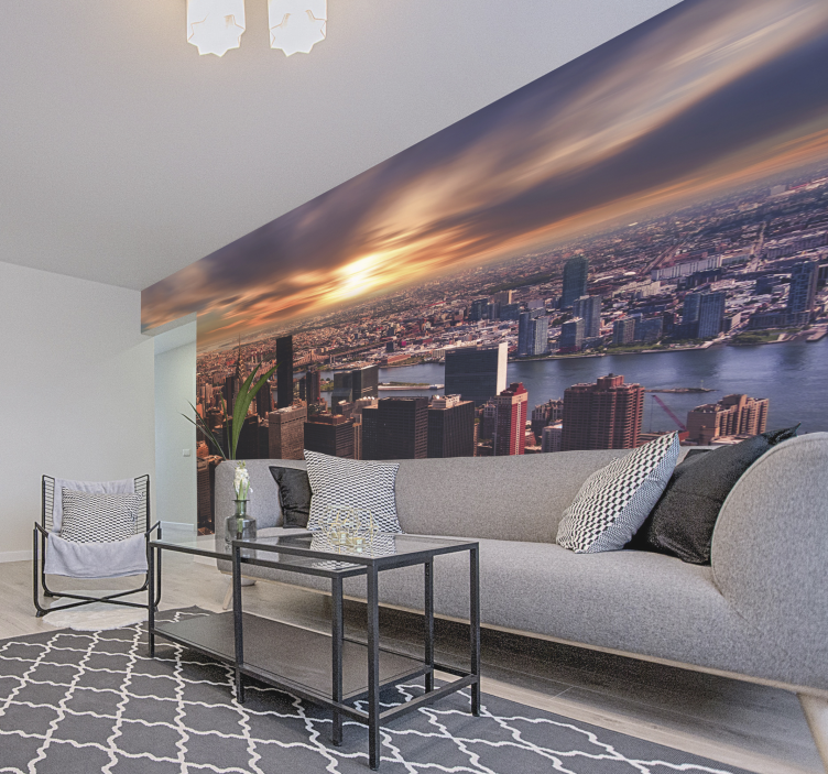 Morgen in New York fototapete - TenStickers