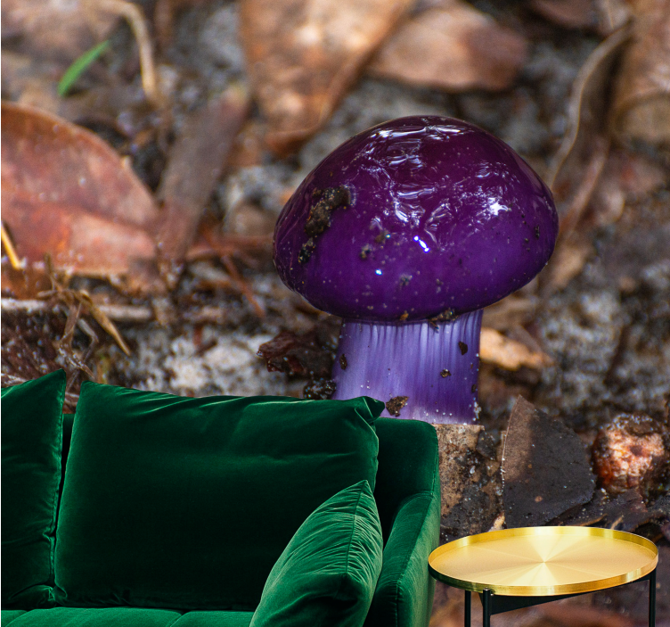 Fototapete Natur Amethyst-pilze - TenStickers