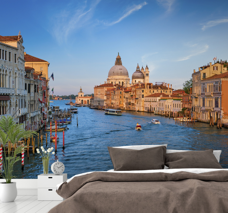 Venedig Stadt Landschaft Fototapete - TenStickers