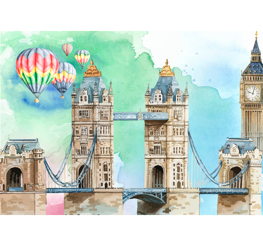 Fototapete London london-ballon-abenteuer - TenStickers