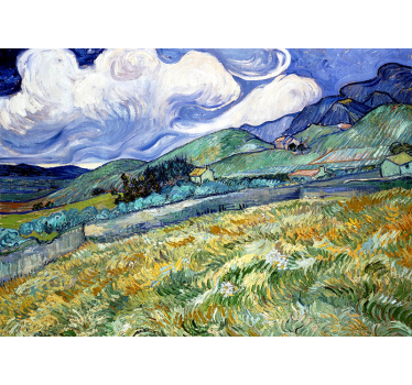 Van Gogh Gemälde Tapete Büro - TenStickers
