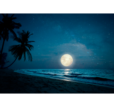 Fototapete Länder Fototapete schlafzimmer landschaft seewand Wand - TenStickers