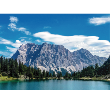 Fototapete Länder Seebensee zugspitze - TenStickers