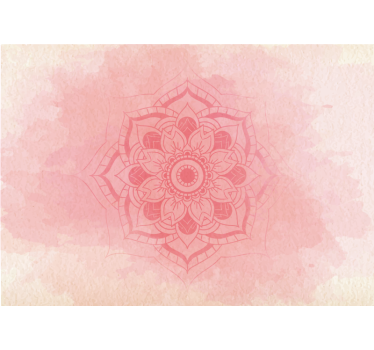Fototapete Blumen Mandala lotus - TenStickers