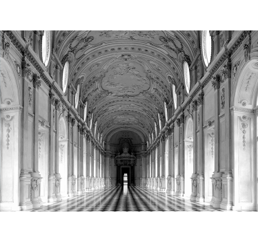 Fototapete klassische kunst elegante architekturpassage - TenStickers