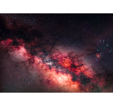 Fototapete weltraum galaktische nebel szene - TenStickers