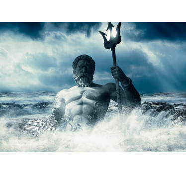Fototapete Kunst Poseidon kunstdesign - TenStickers