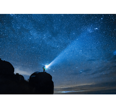 Fototapete weltraum sternenhimmel erkundung - TenStickers