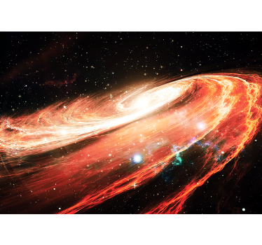 Fototapete weltraum galaktischer spiralenwirbel - TenStickers