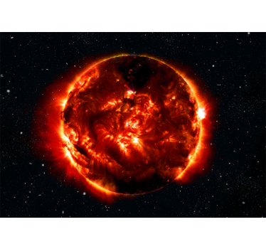 Weltraum Fototapete Super-erde-konzept - TenStickers