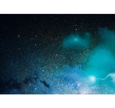 Fototapete weltraum galaxie nebel szene - TenStickers