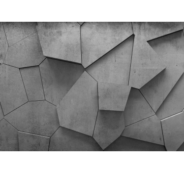 3D Fototapete Betonwand textur - TenStickers