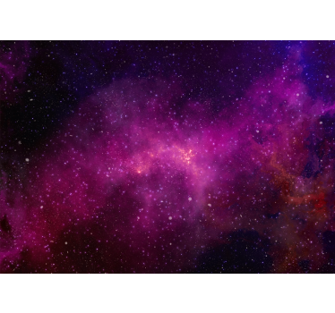 Fototapete weltraum kosmischer lila wirbel - TenStickers