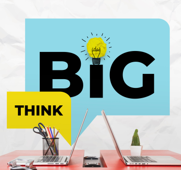 Fototapete Büro große ideen denken - TenStickers