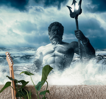 Fototapete Kunst Poseidon kunstdesign - TenStickers