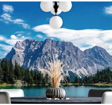 Fototapete Länder Seebensee zugspitze - TenStickers