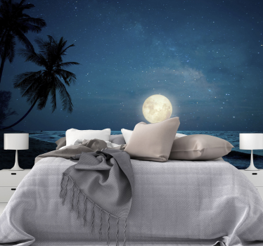 Fototapete Länder Fototapete schlafzimmer landschaft seewand Wand - TenStickers