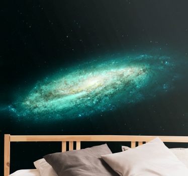 Fototapete weltraum galaktische spiralformation - TenStickers