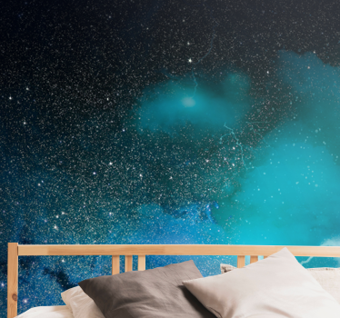 Fototapete weltraum galaxie nebel szene - TenStickers