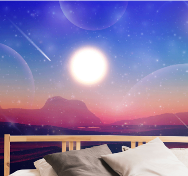 Fototapete weltraum himmlische traumwelt - TenStickers
