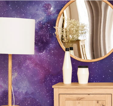 Fototapete weltraum kosmische nebel landschaft - TenStickers