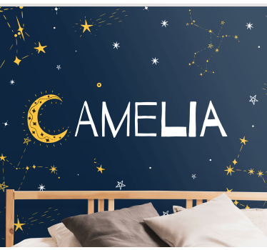 Fototapete Weltraum kosmische sternennacht - TenStickers