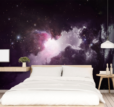 Fototapete weltraum kosmischer nebel wirbel - TenStickers