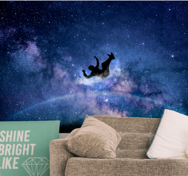Fototapete weltraum schwebende kosmische reise - TenStickers