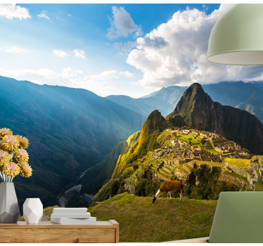 Natur Fototapete Machupichu berg - TenStickers
