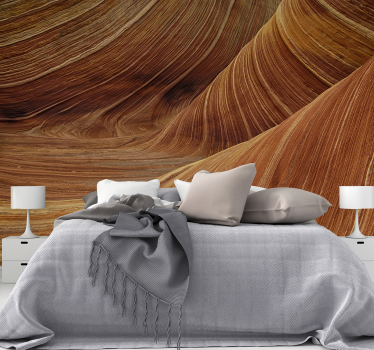 Roter Sand Landschaft Fototapete - TenStickers