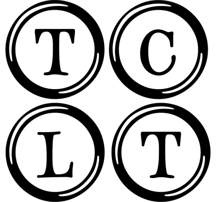 Untersetzer personalisiert Schreibmaschinenbriefe - TenStickers