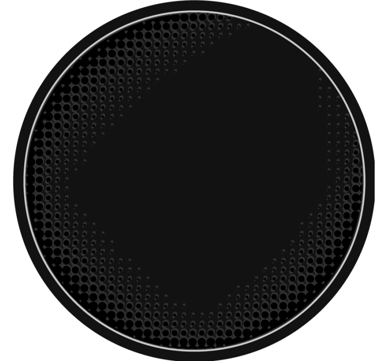 Untersetzer bier mit strukturierter runder oberfläche - TenStickers