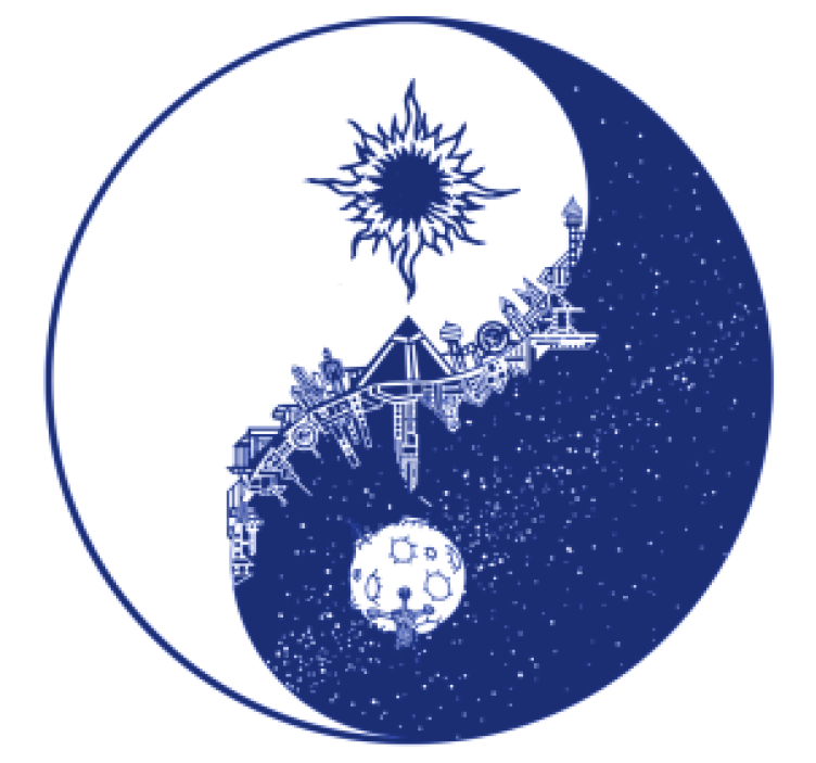 Untersetzer bier himmlische kosmische szene - TenStickers