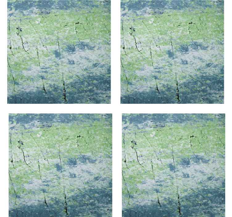 Untersetzer bier mit strukturiertem grünen bezug - TenStickers