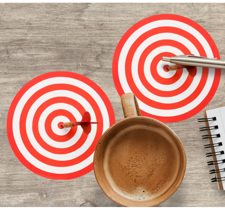 Untersetzer Freak Zieltafel - TenStickers