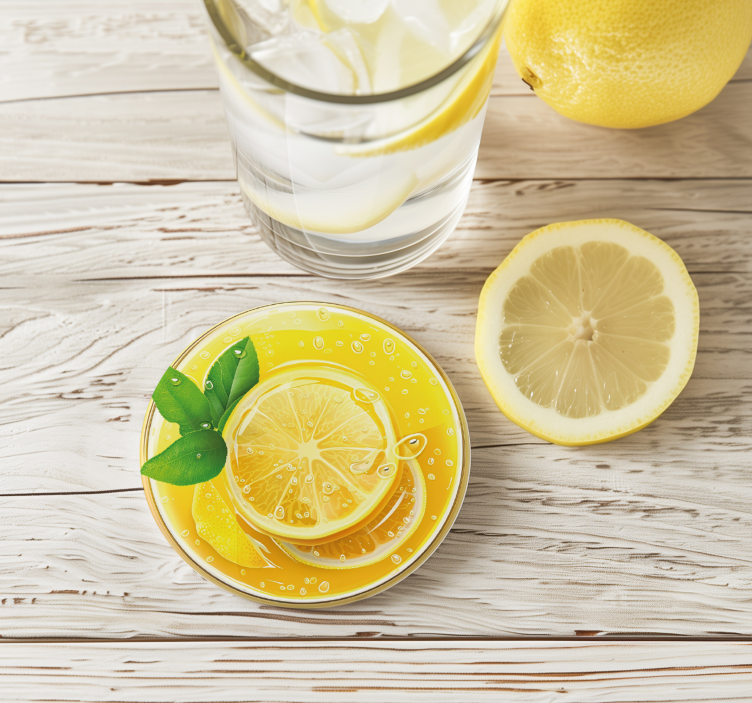 Untersetzer limonade - TenStickers