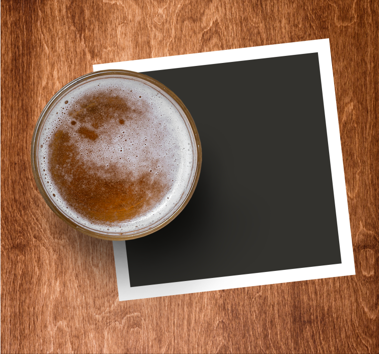 Untersetzer modern Espressofarben - TenStickers