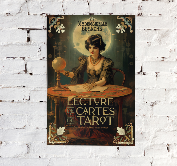 Vintage Poster tarot-LesungenTarot-Leseungen - TenStickers