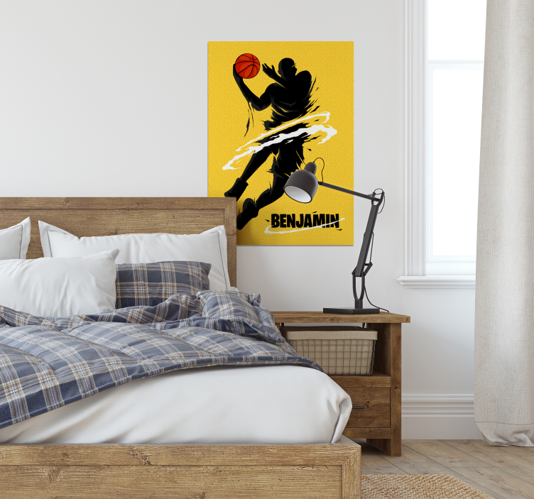 Sprungposter für basketballspieler - TenStickers