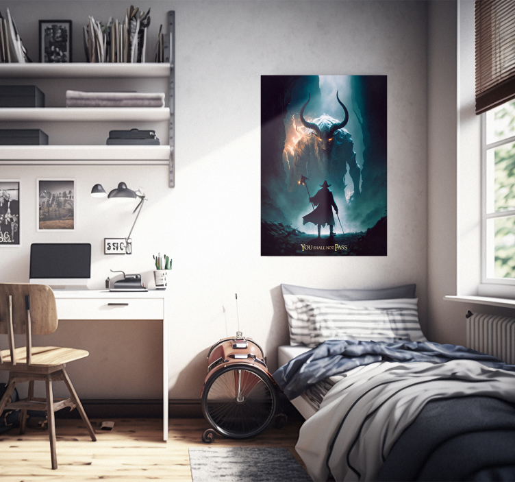 Sie dürfen kein filmplakat passieren - TenStickers