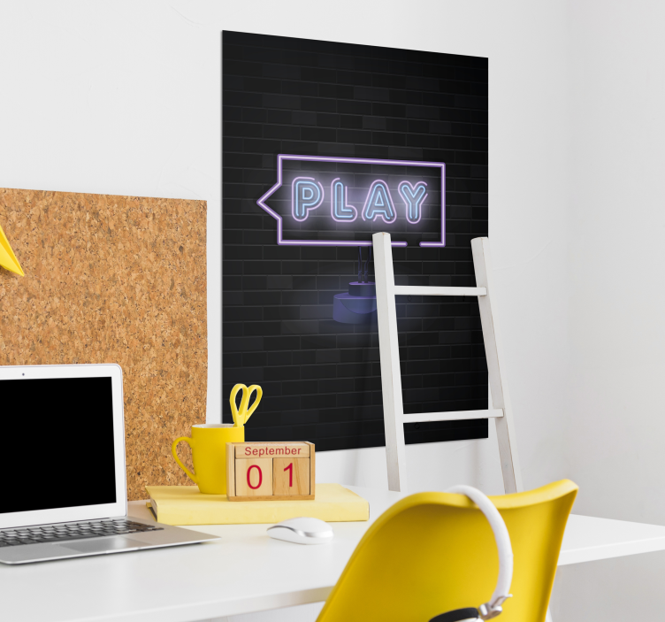Gaming-gamer-play-plakatdruck - TenStickers