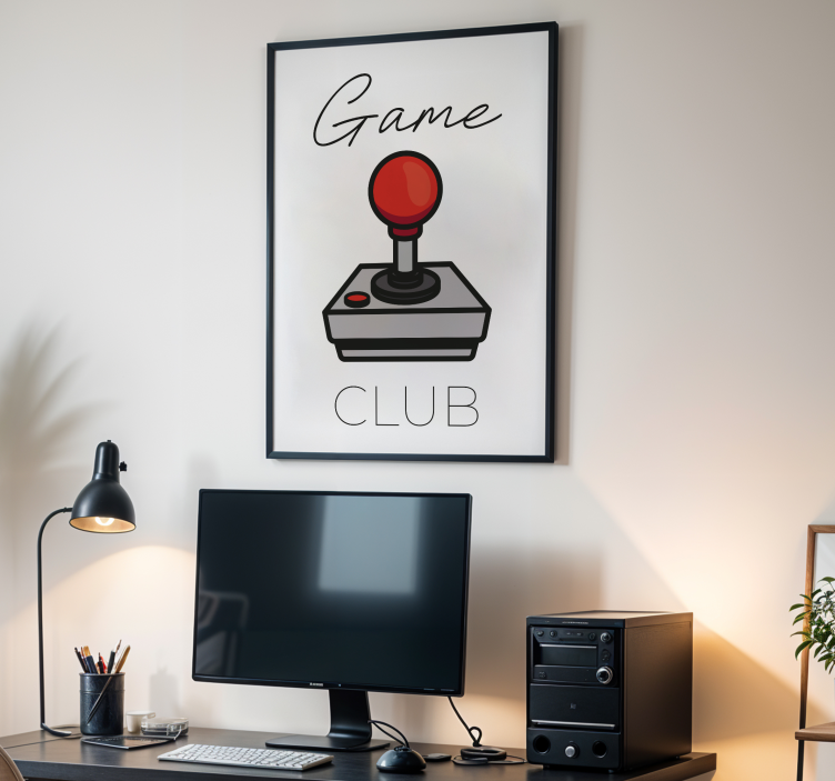 Gaming Poster spielclub - TenStickers
