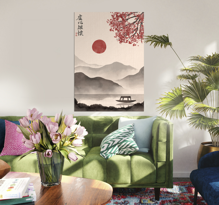 Klassisches japandi-plakatdesign - TenStickers