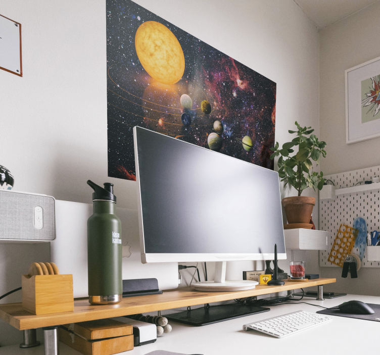 Posterdruck des sonnensystems - TenStickers