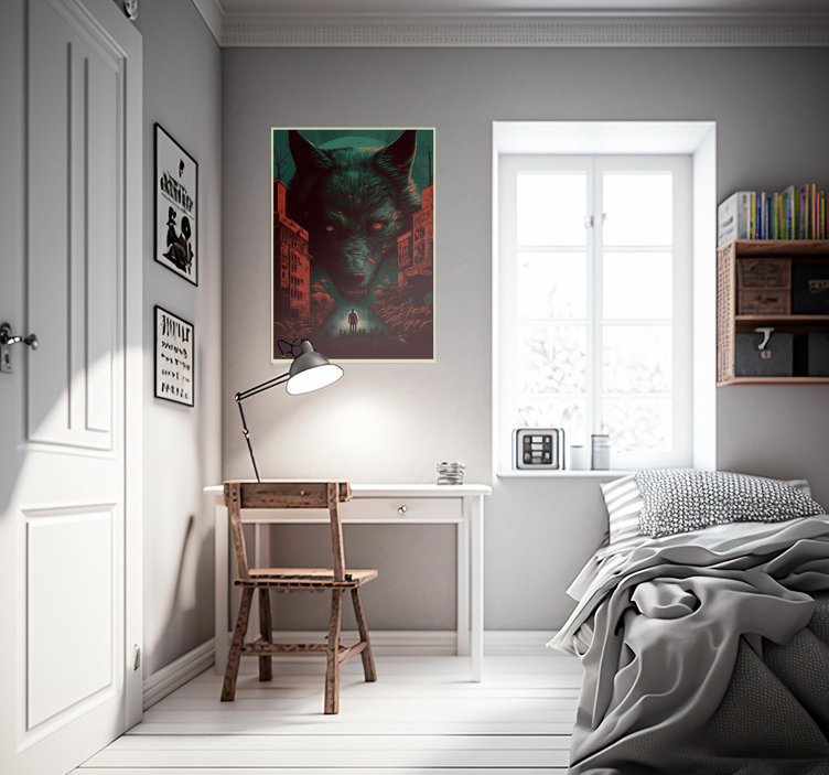 Wolf filmposter tierposter - TenStickers