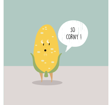 Poster küche lustiger spruch so maisig - TenStickers